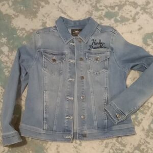 Harley-Davidson Light Blue Denim Jacket